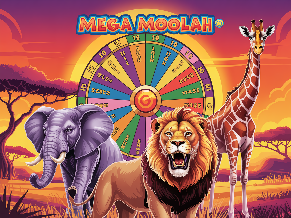 Mega Moolah - Microgamingのプログレッシブジャックポットスロット、RTP 88.12%